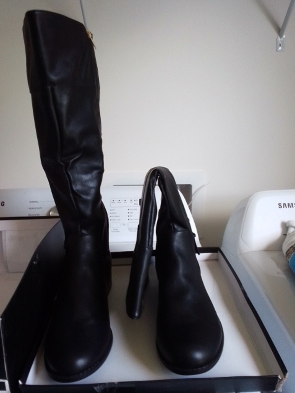 Jones New York Black Over-the-Knee Riding Boots